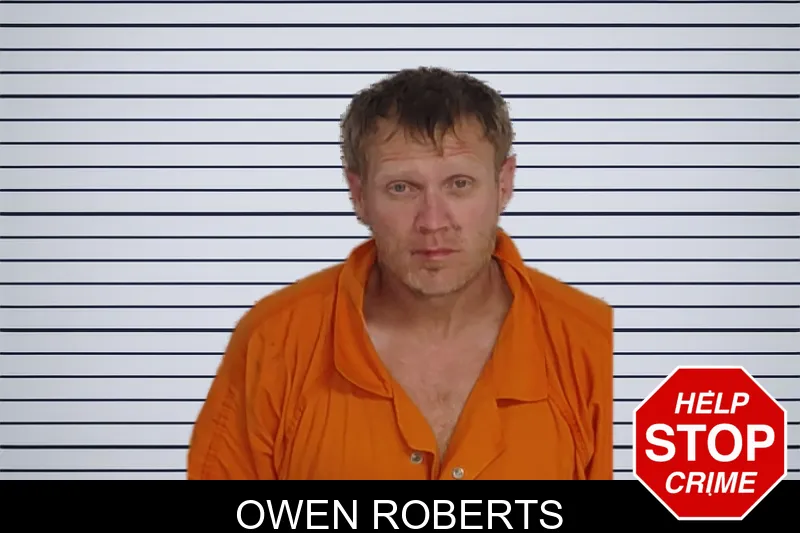 Owen Roberts mugshot