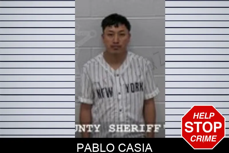 Pablo Casia mugshot