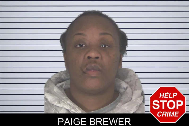 Paige Brewer mugshot