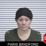 Paris Bradford mugshot