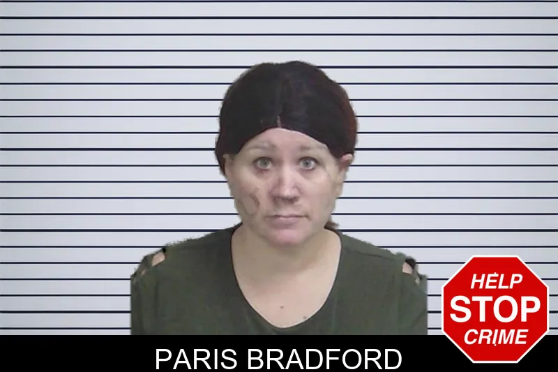 Paris Bradford mugshot