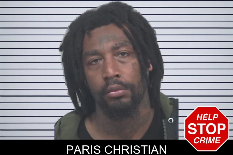 Paris Christian mugshot