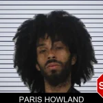 Paris Howland mugshot
