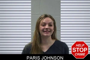 Paris Johnson mugshot