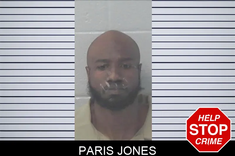 Paris Jones mugshot