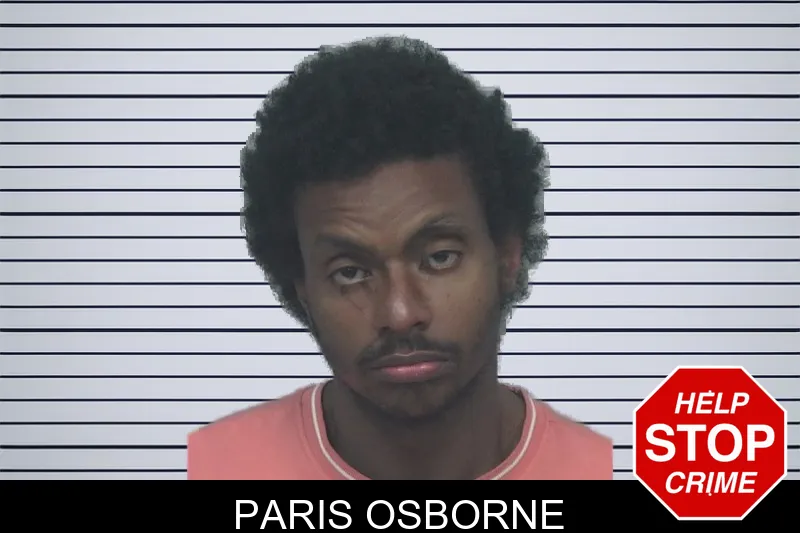 Paris Osborne mugshot