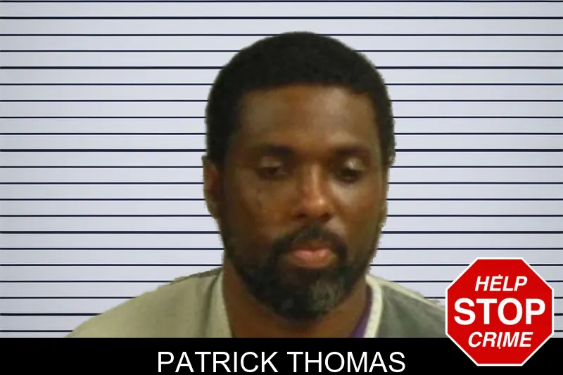 Patrick Thomas mugshot
