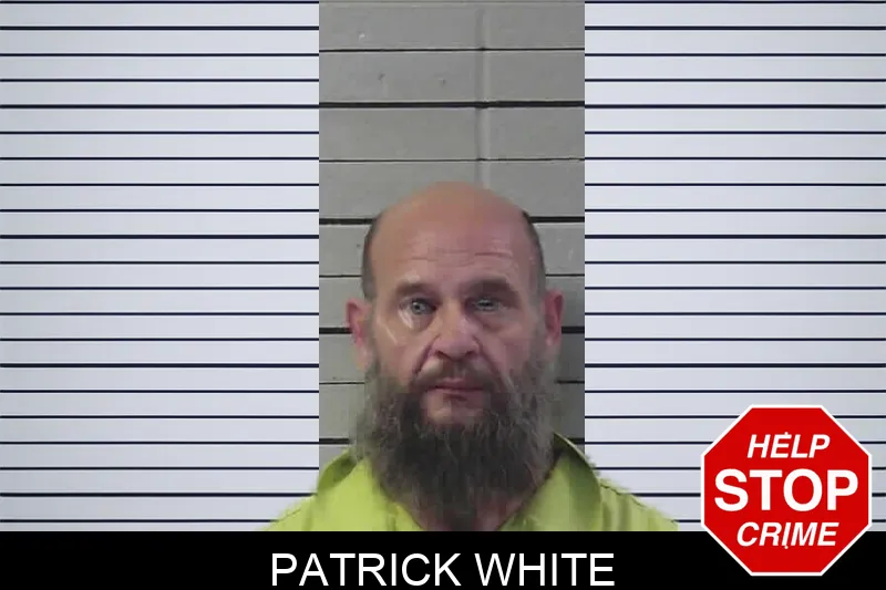 Patrick White mugshot