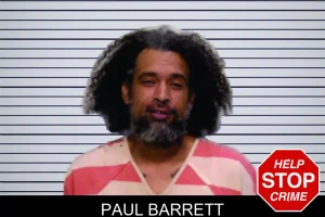 Paul Barrett mugshot