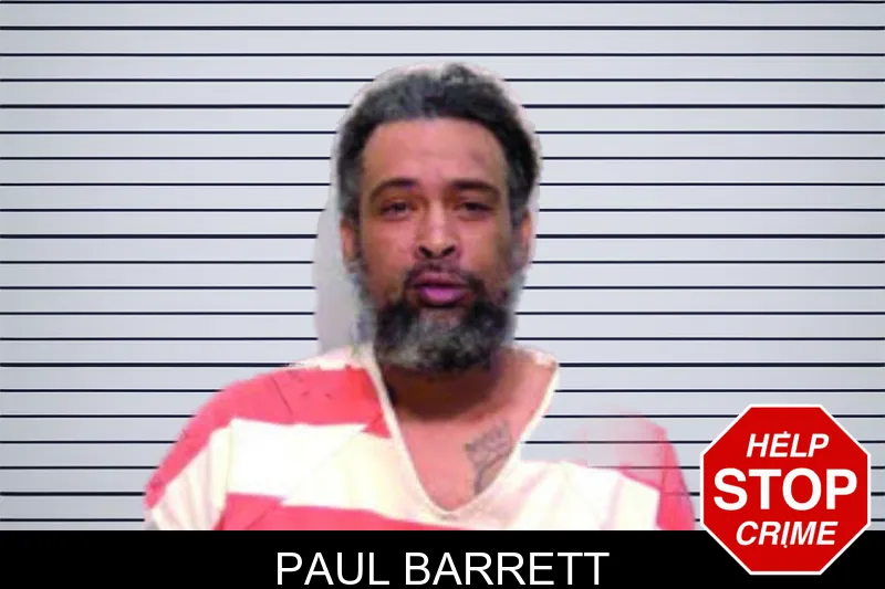 Paul Barrett mugshot