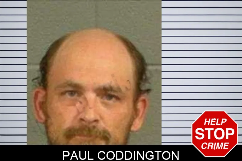Paul Coddington mugshot