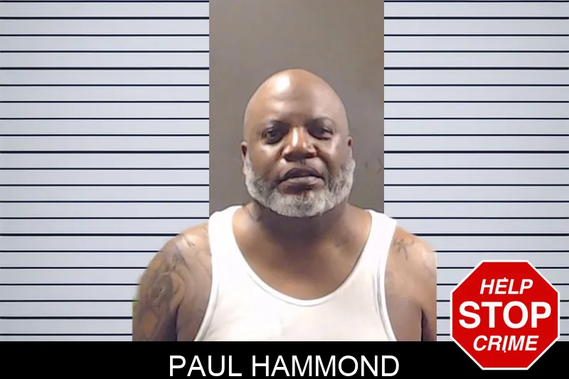 Paul Hammond mugshot