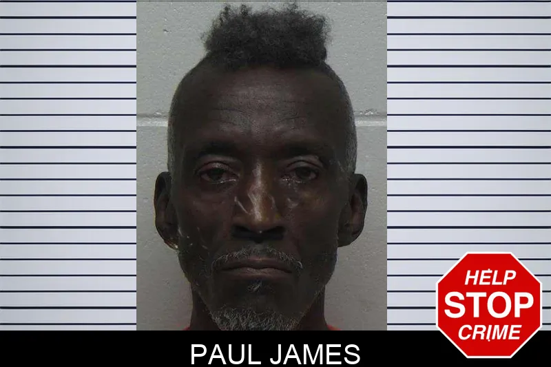 Paul James mugshot