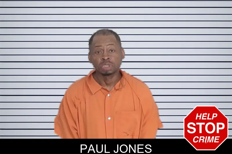 Paul Jones mugshot