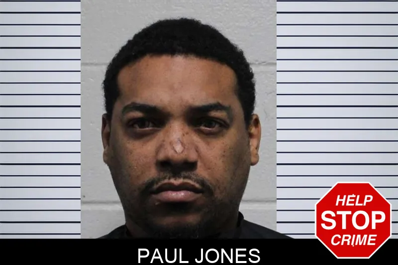 Paul Jones mugshot