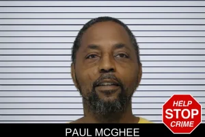 Paul McGhee mugshot