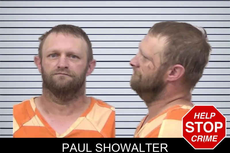 Paul Showalter mugshot