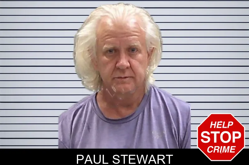 Paul Stewart mugshot