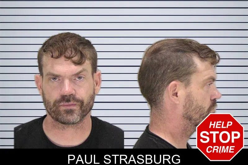Paul Strasburg mugshot