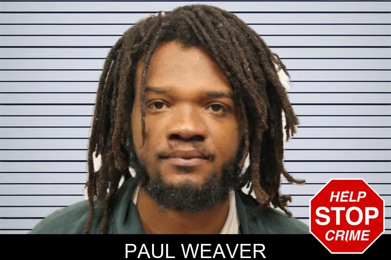 Paul Weaver mugshot