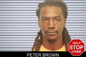 Peter Brown mugshot