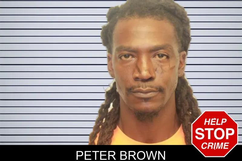 Peter Brown mugshot