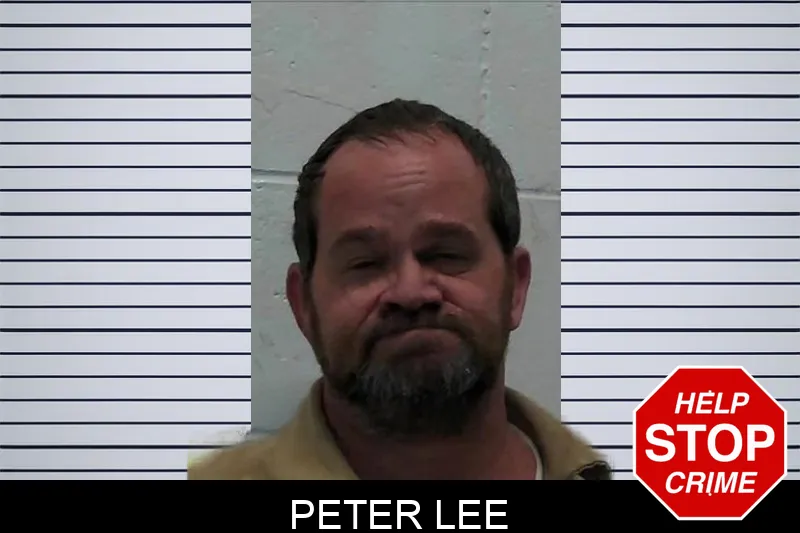 Peter Lee mugshot