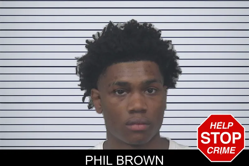 Phil Brown mugshot