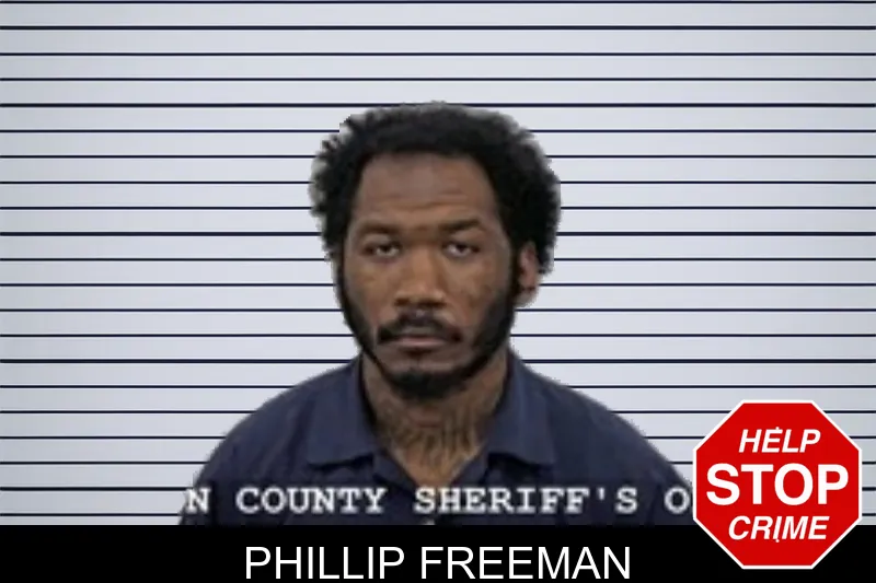 Phillip Freeman mugshot