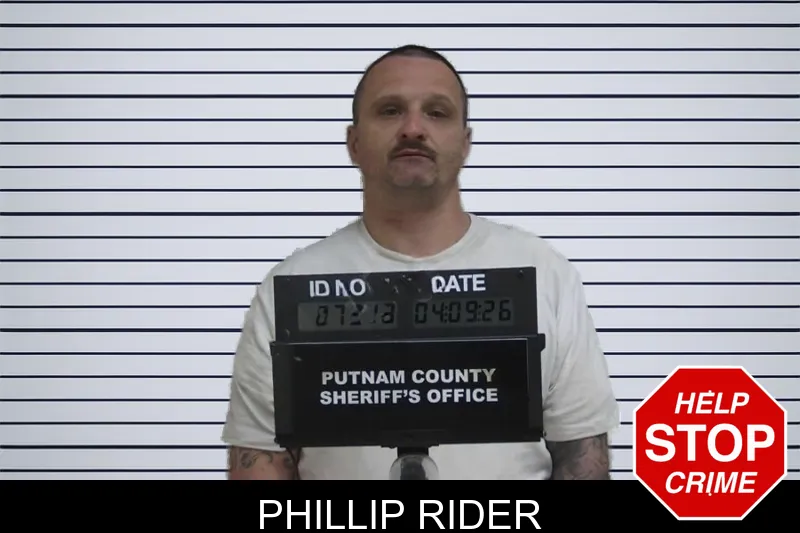 Phillip Rider mugshot