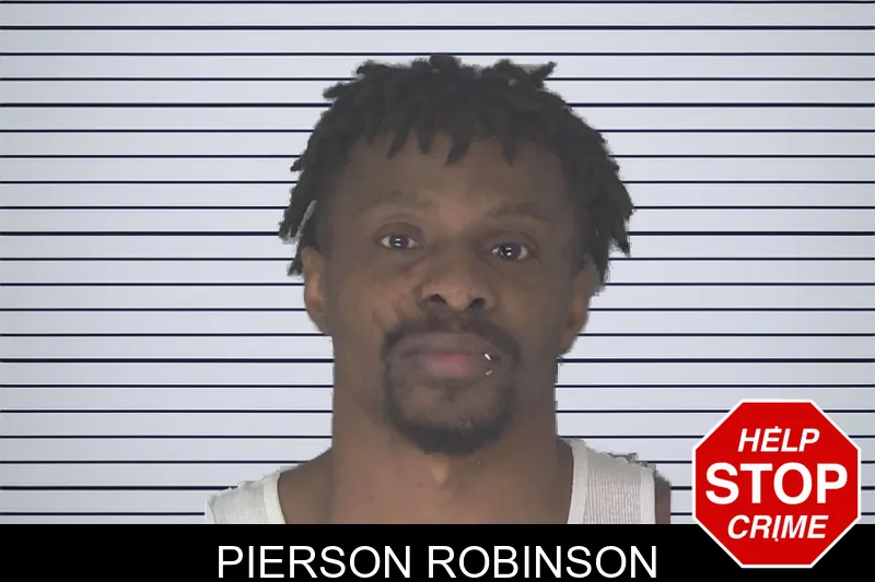 Pierson Robinson mugshot