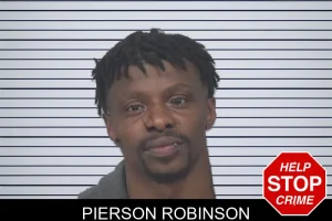 Pierson Robinson mugshot