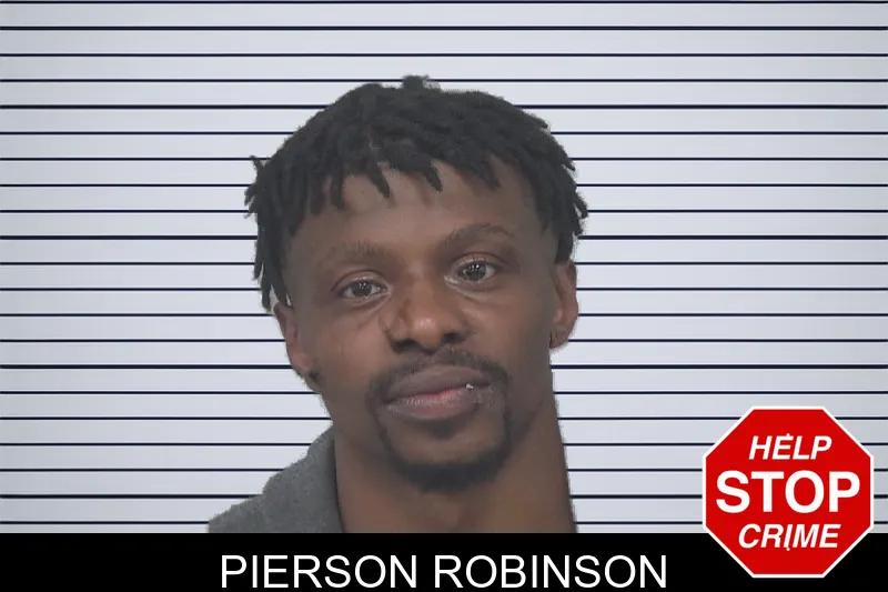 Pierson Robinson mugshot
