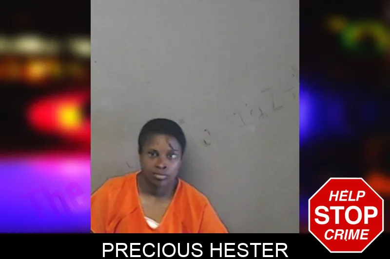 Precious Hester mugshot