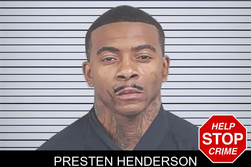 Presten Henderson mugshot