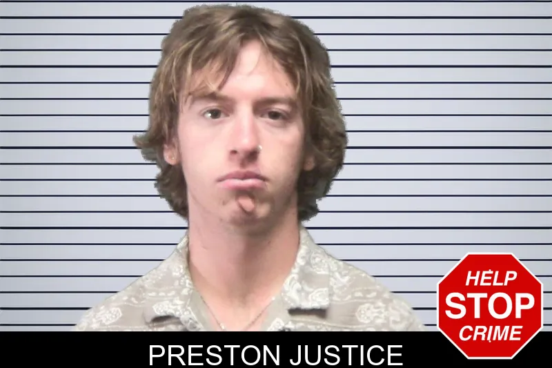 Preston Justice mugshot
