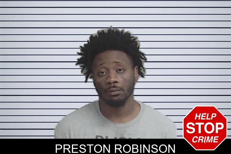 Preston Robinson mugshot