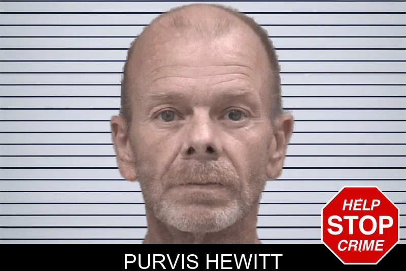 Purvis Hewitt mugshot