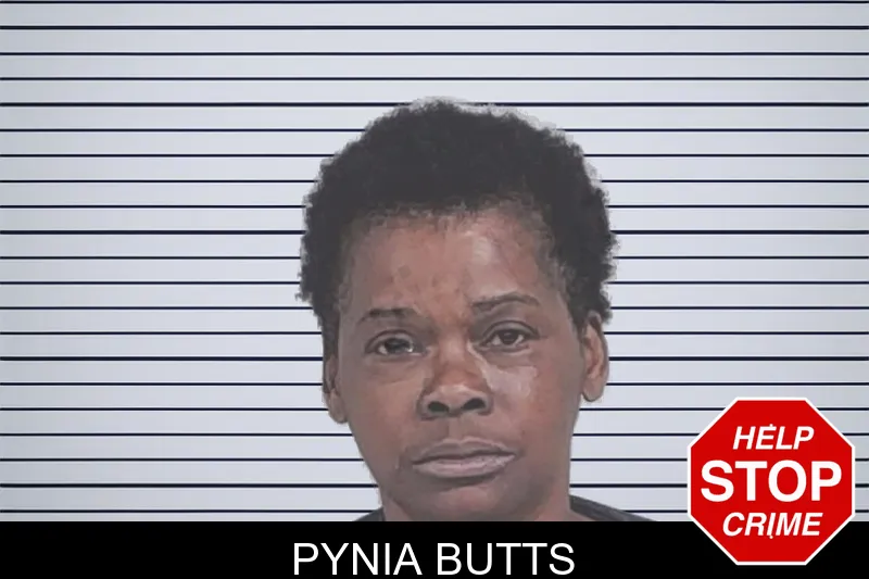 Pynia Butts mugshot