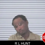 R L Hunt mugshot