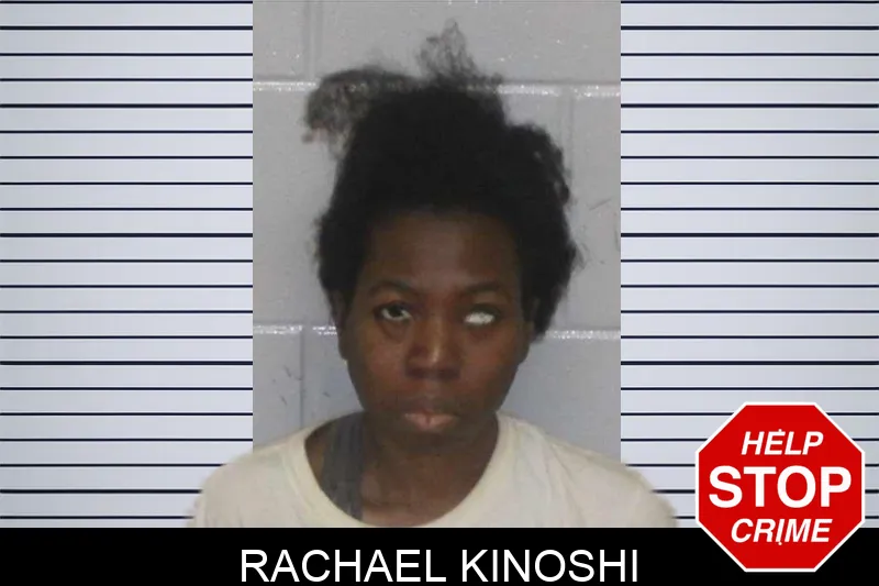 Rachael Kinoshi mugshot