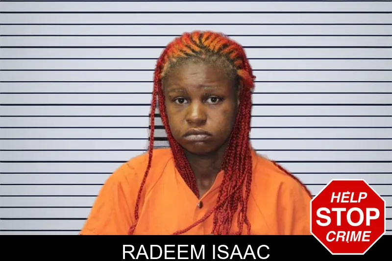 Radeem Isaac mugshot