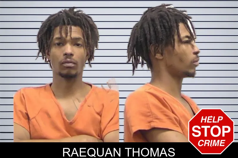 Raequan Thomas mugshot