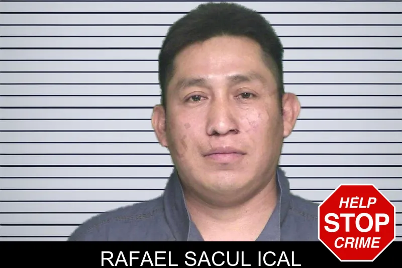 Rafael Sacul Ical mugshot