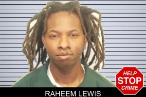 Raheem Lewis mugshot