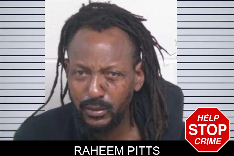 Raheem Pitts mugshot