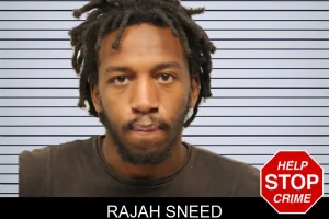 Rajah Sneed mugshot