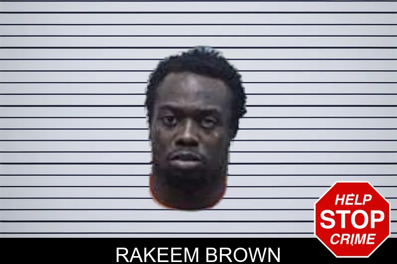 Rakeem Brown mugshot