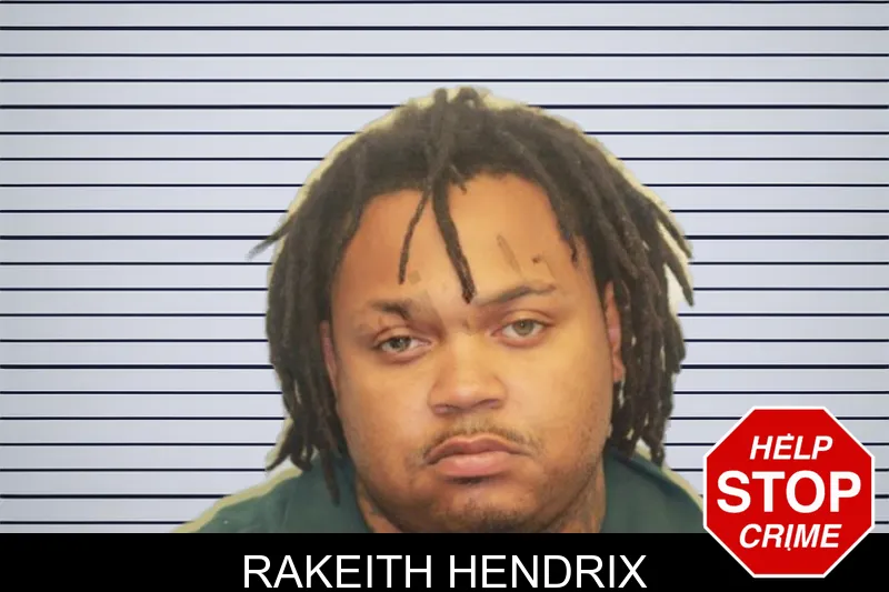 Rakeith Hendrix mugshot
