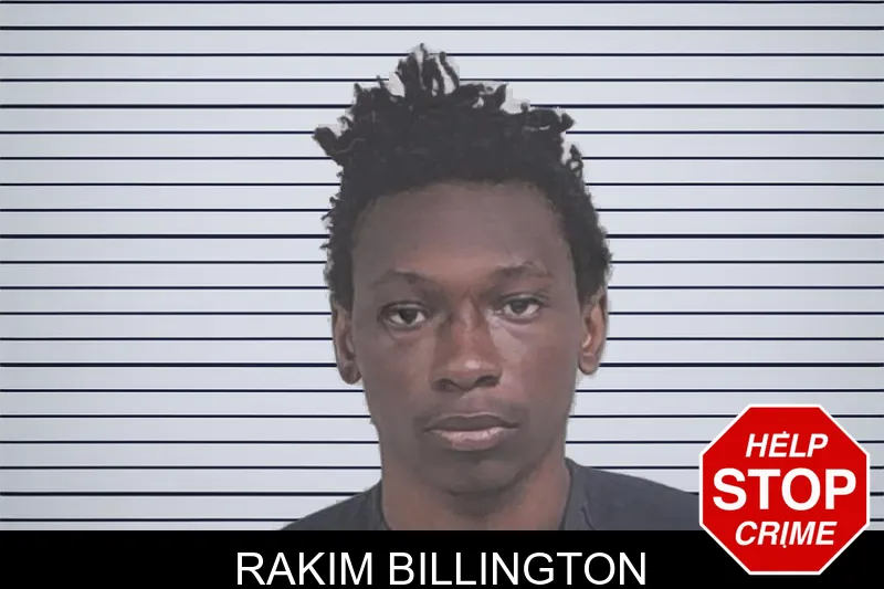 Rakim Billington mugshot